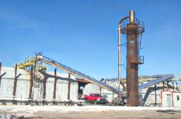 Jardar Systems engineer staff working on a Charcoal Kiln Oxidizer